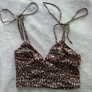 Cheetah print top